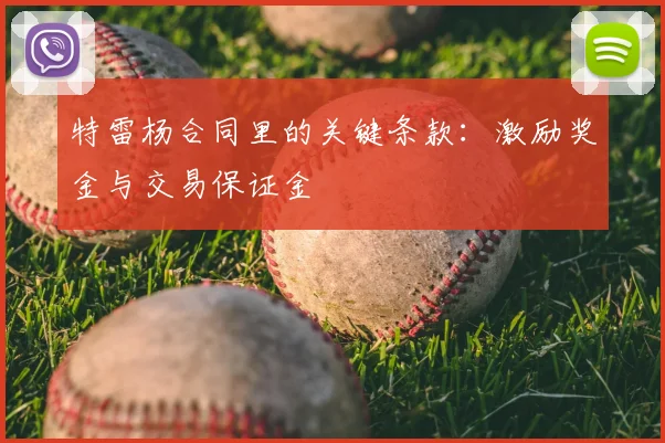 特雷杨合同里的关键条款:激励奖金与交易保证金